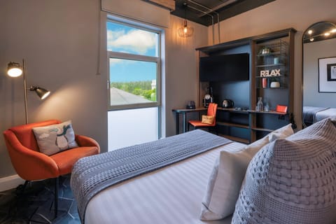 Sleep67 Double Room  (In room continental breakfast) | Hypo-allergenic bedding, laptop workspace, blackout drapes