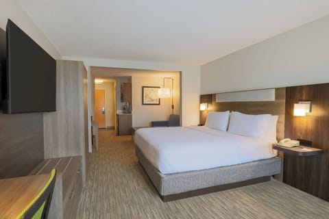Suite, 1 King Bed with Sofa bed | Premium bedding, down comforters, memory foam beds, desk