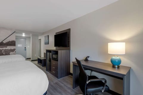 Premium bedding, desk, iron/ironing board, free WiFi