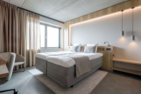 Minibar, in-room safe, desk, laptop workspace