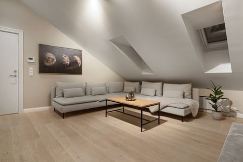 Premium Apartment, 3 Bedrooms, 2 Bathrooms, City View | Living area | TV