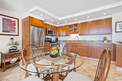 Condo, 1 Bedroom | Private kitchen | Coffee/tea maker, fridge, oven, toaster
