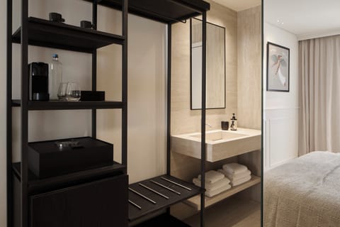 Deluxe Double Room with Balcony | In-room safe, soundproofing, free WiFi, bed sheets