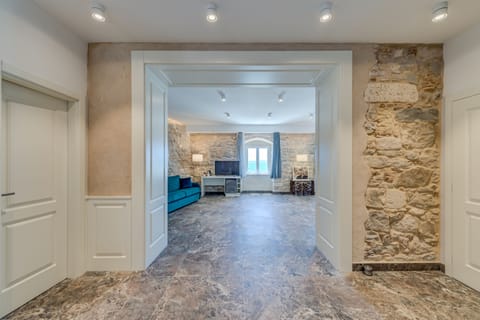 Deluxe Quadruple Room, Sea View | In-room safe, individually decorated, individually furnished, desk