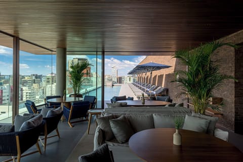 Poolside bar