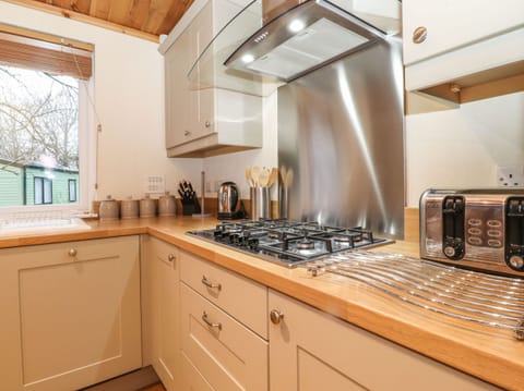 Fridge, dishwasher, electric kettle, toaster