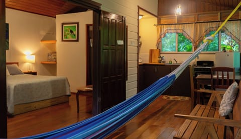 Romantic Cabin, 1 Bedroom, Garden View, Garden Area | Pillowtop beds, individually decorated, individually furnished