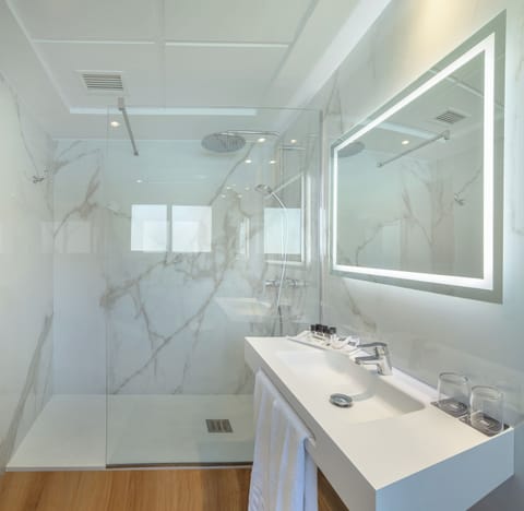 Single Room | Bathroom | Free toiletries, hair dryer, towels, soap