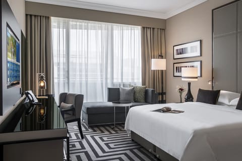 Premium bedding, minibar, in-room safe, desk