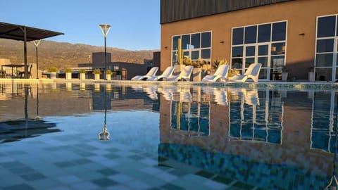 Seasonal outdoor pool