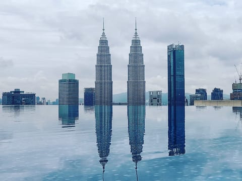 Rooftop pool