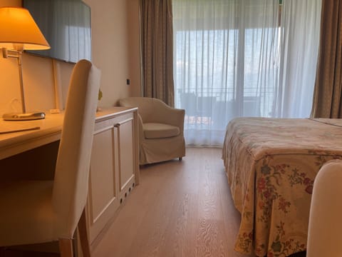 Panoramic Double or Twin Room, Terrace, Lake View | Minibar, in-room safe, free WiFi, bed sheets