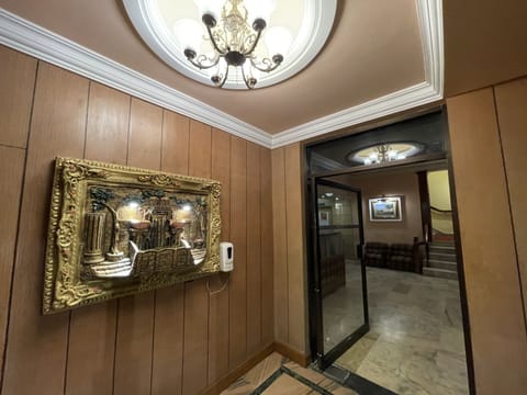 Interior entrance