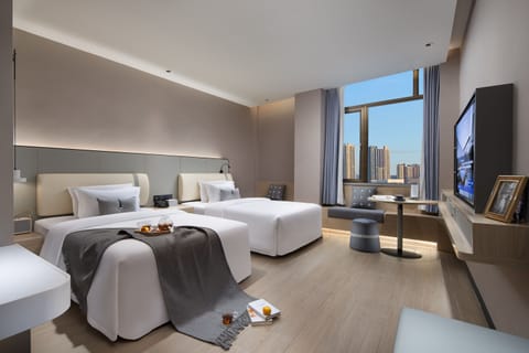 In-room safe, blackout drapes, soundproofing, iron/ironing board
