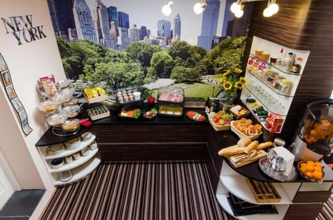 Daily buffet breakfast (EUR 15 per person)