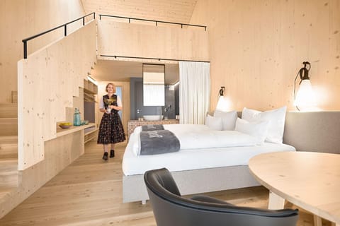 Gallery Quadruple Room | Hypo-allergenic bedding, down comforters, minibar, in-room safe