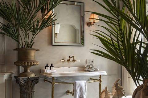 Hermitage Suite | Bathroom | Designer toiletries, hair dryer, bathrobes, slippers