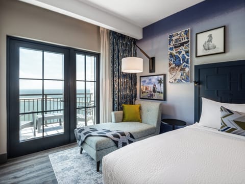 Premium Room, 2 Queen Beds, Balcony, Bay View | Desk, laptop workspace, free WiFi, bed sheets