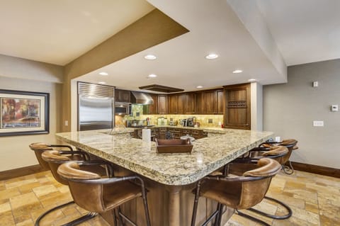 Room, 4 Bedrooms (Residence) | Private kitchen | Fridge, microwave, coffee/tea maker, highchair