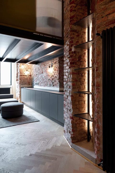 Basic Loft, 1 Double Bed | Private kitchen | Fridge, oven, stovetop, dishwasher