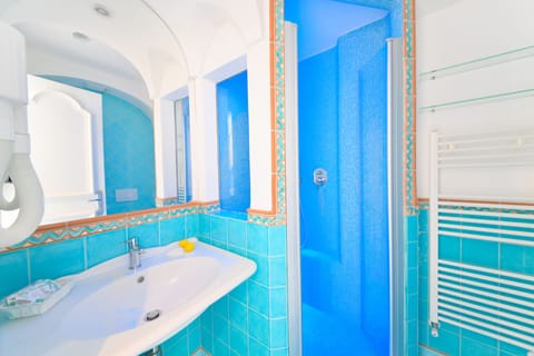 Rainfall showerhead, hair dryer, bidet, towels