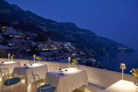 Mediterranean cuisine, ocean views 