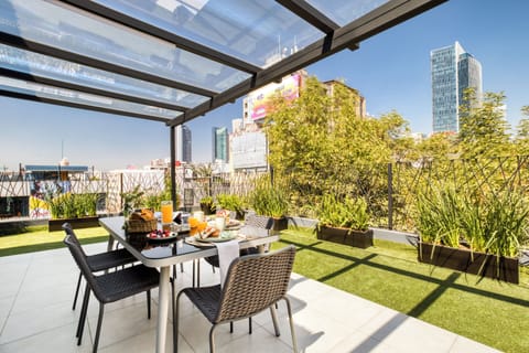 Rooftop terrace
