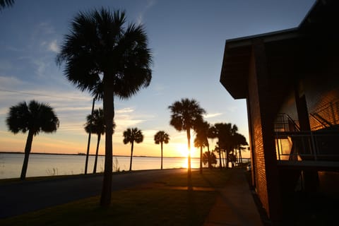 Sun loungers, kayaking, motor boating