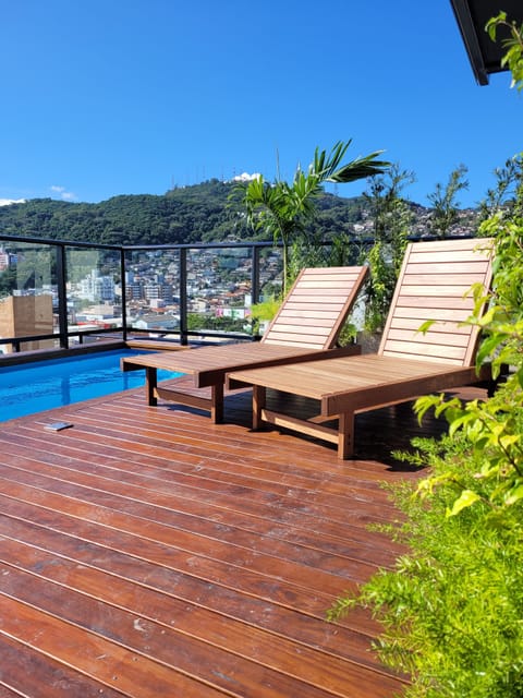 Rooftop pool