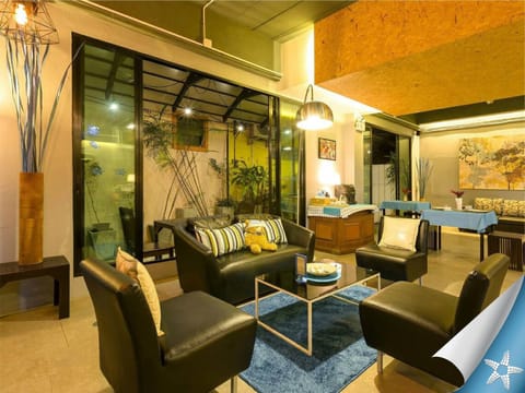 Lobby sitting area