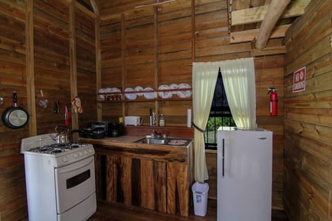Cabin, 1 Bedroom, Patio | Interior