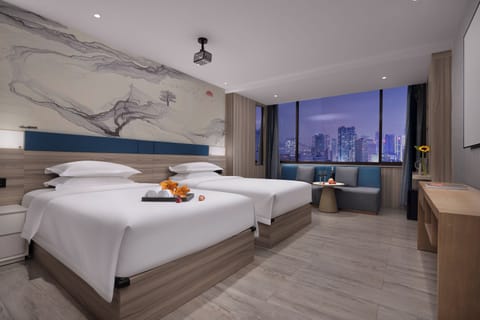 Premium bedding, down comforters, Select Comfort beds