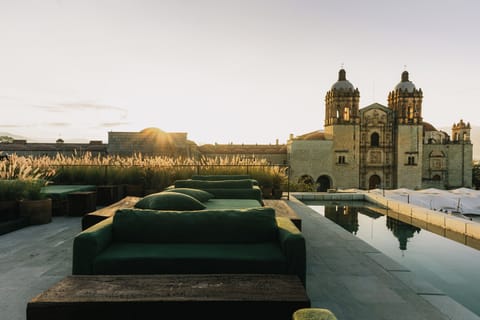 Indoor pool, outdoor pool