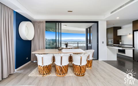 Apartment, 3 Bedrooms, Ocean View | Living area | 23-inch flat-screen TV with cable channels, TV