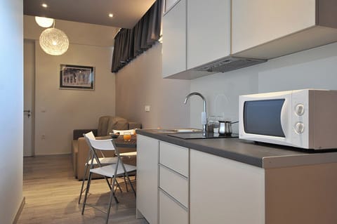 Comfort Studio | Private kitchen | Fridge, microwave, toaster, freezer