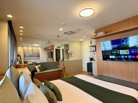 Basic Studio | 1 bedroom, minibar, desk, blackout drapes