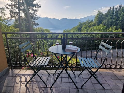 Panoramic Double Room, Balcony, Lake View | Terrace/patio