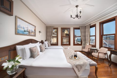 Superior Triple Room | Minibar, in-room safe, iron/ironing board, free WiFi