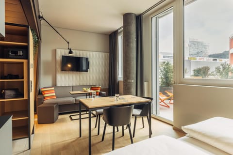 In-room safe, iron/ironing board, free cribs/infant beds, free WiFi