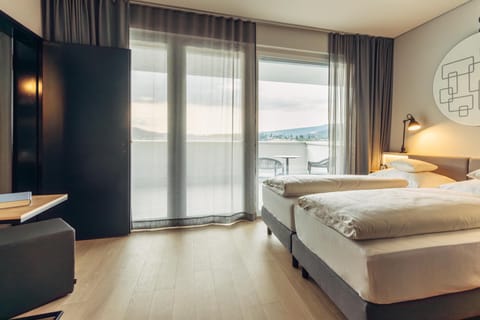 In-room safe, iron/ironing board, free cribs/infant beds, free WiFi