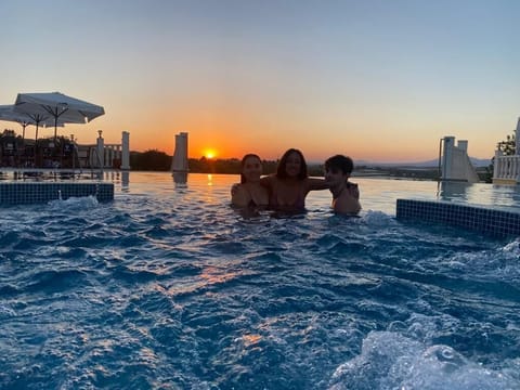 Seasonal outdoor pool