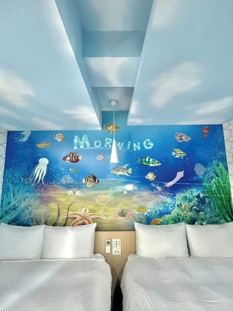 Family Room | Individually decorated, blackout drapes, free WiFi, bed sheets