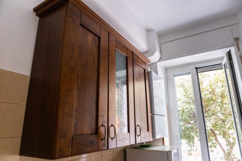 Basic Apartment | Private kitchen | Full-size fridge, oven, dishwasher, espresso maker