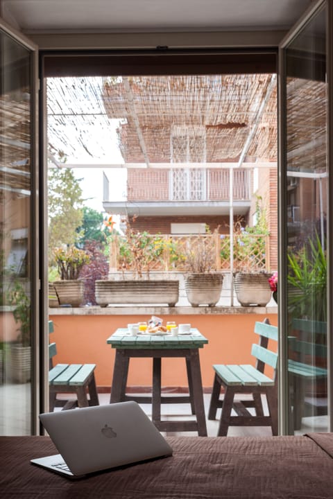 Comfort Triple Room, Balcony, Corner | Terrace/patio