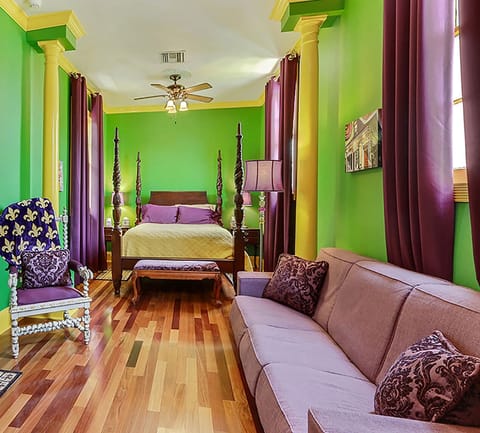 Premium bedding, pillowtop beds, individually decorated