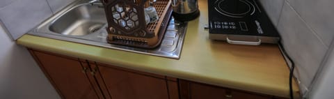 One bedroom apartment X3 R14 | Private kitchen | Full-size fridge