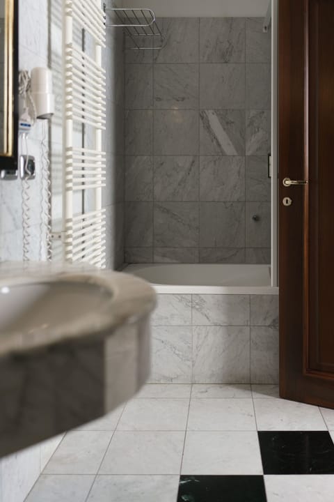 Free toiletries, hair dryer, bathrobes, slippers