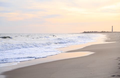 Beach nearby, sun loungers, beach umbrellas, beach towels