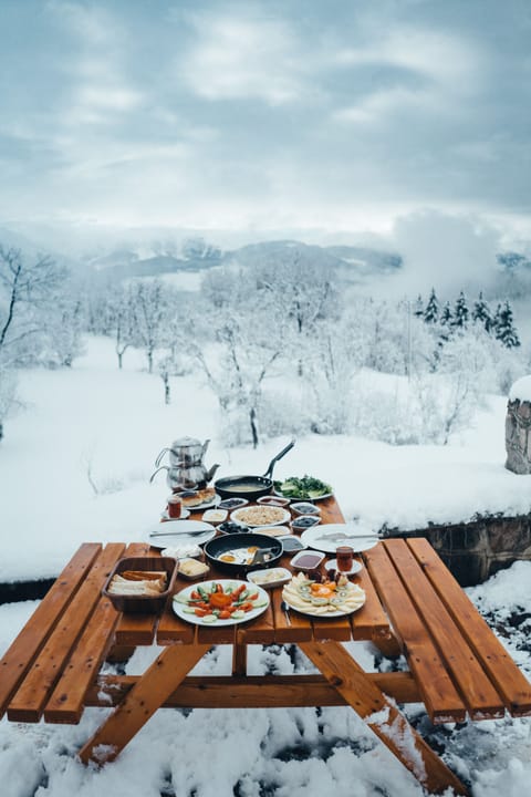 Free daily local cuisine breakfast