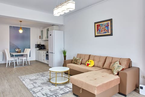 Deluxe Apartment | Living area | Smart TV